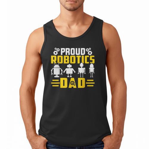 Robotics Father Robotics Dad Men Tank Top - Father's Day Fun