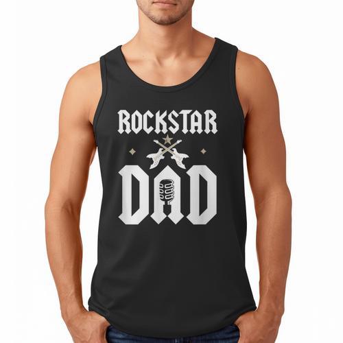 RockStar Dad Men Tank Top - Father's Day Fun