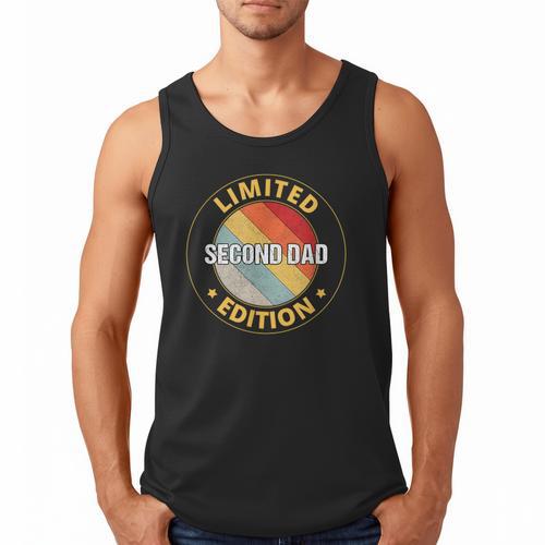Second Dad Men Tank Top - Father's Day Fun