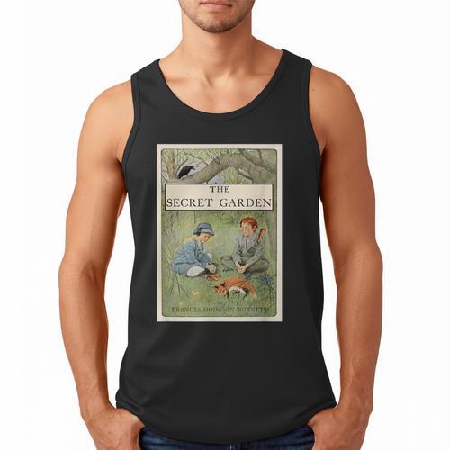 The Secret Garden Book Men Tank Top - Bookorys