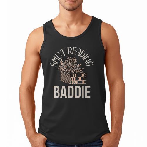 Smutty Book Merch Women Smut Reading Baddie Read Fairy Tales Men Tank Top - Bookorys
