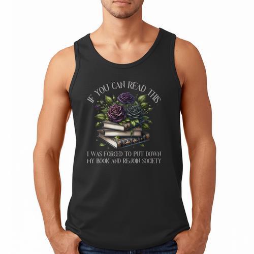 Spicy Books Put Down My Book Dark Romance Merch Bookish Men Tank Top - Bookorys DE
