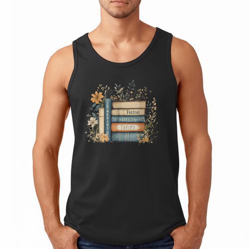 Subtle Book Anti Trump Women Book Loves Retro Men Tank Top - Bookorys