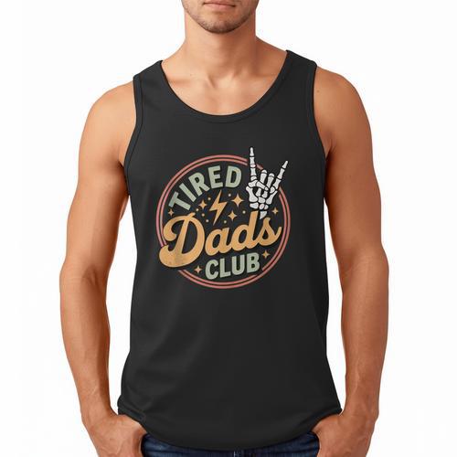 Tired Dads Club Men Tank Top - Father's Day Fun