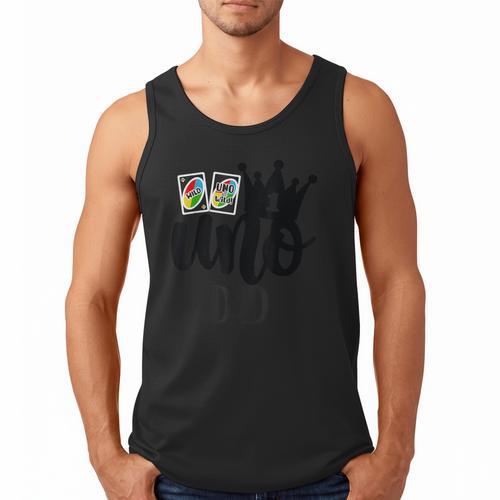 Uno 1st Birthday Dad Men Tank Top - Father's Day Fun