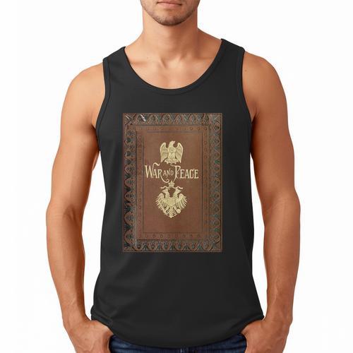 War And Peace Book Cover Men Tank Top - Bookorys UK