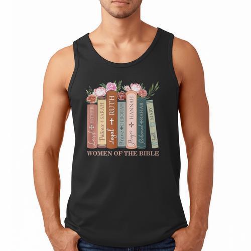 Women Of The Bible Christian Books Full Color Men Tank Top - Bookorys CA