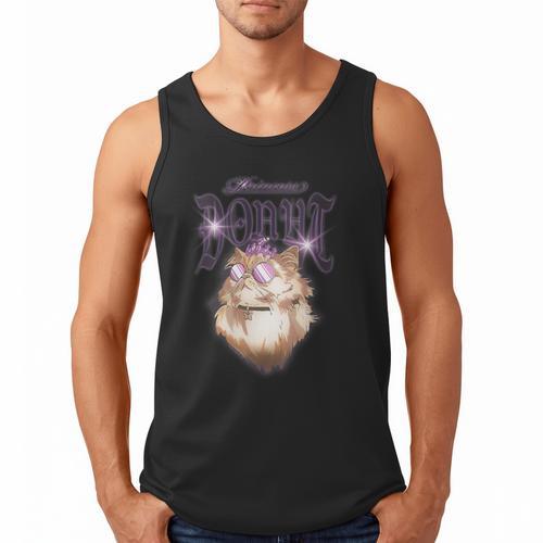 Women's Dungeon Crawler Carl Airbrushed Princess Donut Series Book Men Tank Top - Bookorys CA