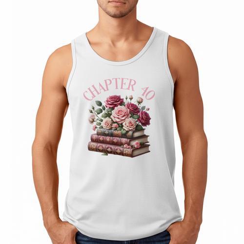 40th Birthday Chapter 40 Birthday Shirt Women Book Lover Men Tank Top - Bookorys