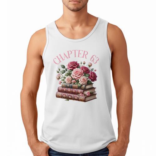 63rd Birthday Chapter 63 Birthday Shirt Women Book Lover Premium Men Tank Top - Bookorys CA
