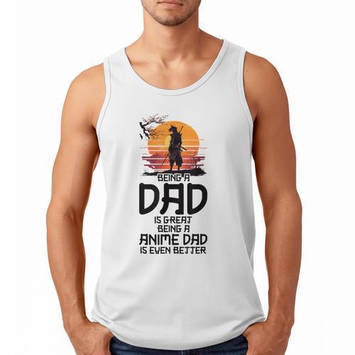 Anime Dad Jokes Father's Day Anamae Otaku Manga Japan Men Tank Top - Father's Day Fun