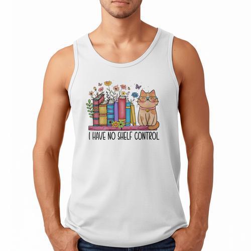 Book Lovers I Have No Shelf Control Men Tank Top - Bookorys DE