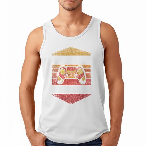 Dad Level Unlocked Gaming Gamer Father Video Games Men Tank Top - Father's Day Fun