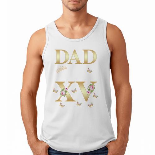 Dad Of The Miss Quince XV Birthday Mexican Quinceanera Men Tank Top - Father's Day Fun