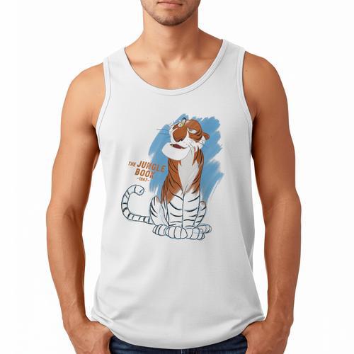 Disney Ink And Paint Shere Khan From The Jungle Book 1967 Men Tank Top - Bookorys UK