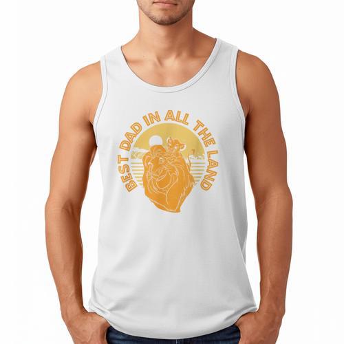 Disney The Lion King Father's Day Best Dad In All The Land Men Tank Top - Father's Day Fun