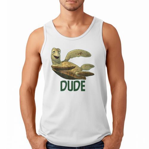 Disney Pixar Finding Nemo Father's Day Dude Cool Dad Poster Men Tank Top - Father's Day Fun