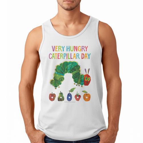 Eric Carle Very Hungry Caterpillar Day Children's Book Men Tank Top - Bookorys