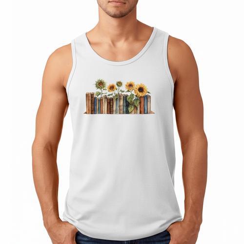 I'm With The Banned Read Banned Books Bookworm Men Tank Top - Bookorys