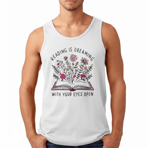 Librarian Cute Bookish It's A Good Day To Read A Book Lover Men Tank Top - Bookorys DE