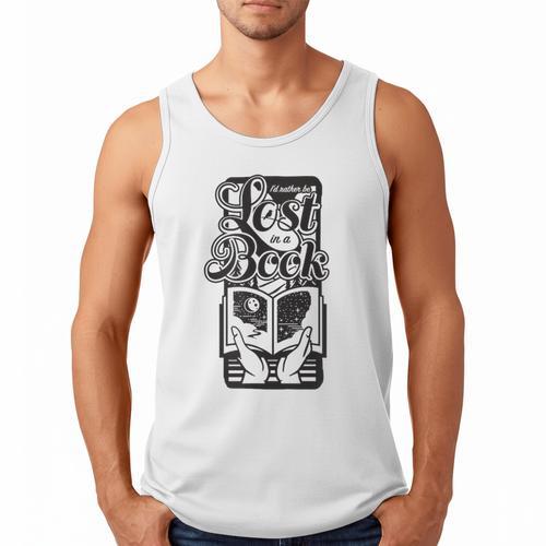 Lost In a Book Men Tank Top - Bookorys DE