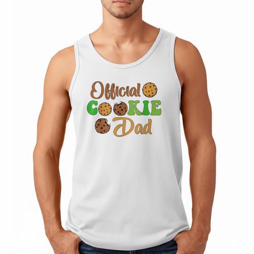 Official Cookie Dad Scout For Girls Cookie Dealer Men Tank Top - Father's Day Fun