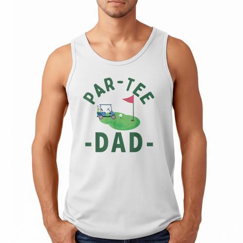 The Par Tee Dad Hole In One Golf Parents Matching Family Men Tank Top - Father's Day Fun