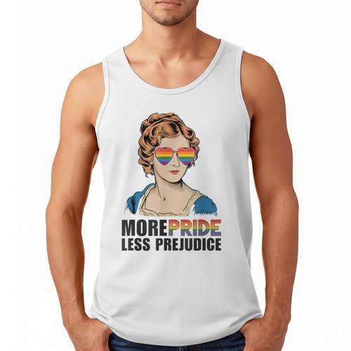 Pride And Prejudice Book Jane Austen Merch LGBTQ Men Tank Top - Bookorys