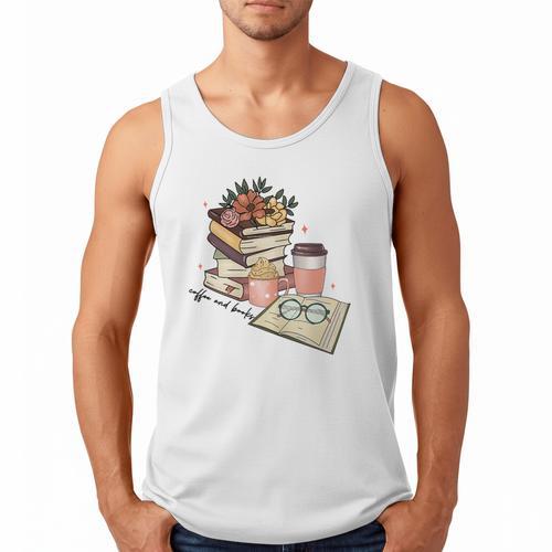 Read Books Drink Coffee For Women Men Tank Top - Bookorys CA