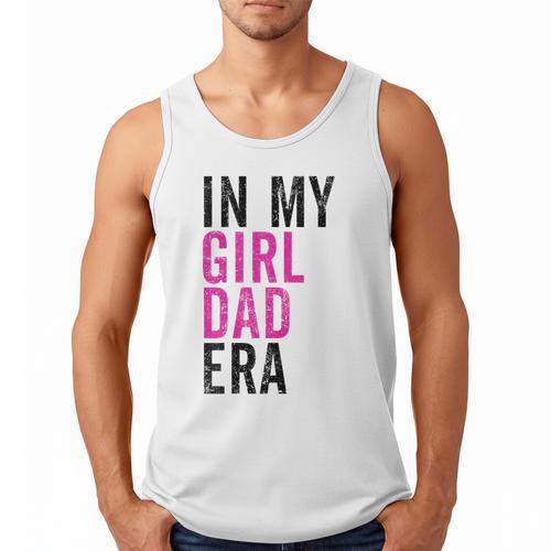 Retro In My Dad Girl Era Father's Day Christmas Men Tank Top - Father's Day Fun