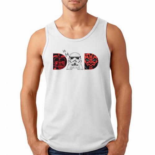 Star Wars Darth Vader Darth Maul Dad Father's Day Birthday Men Tank Top - Father's Day Fun