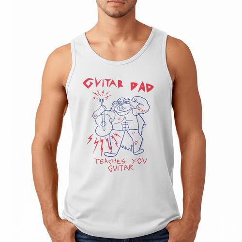 Steven Universe Guitar Dad Men Tank Top - Father's Day Fun