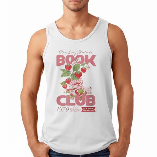 Strawberry Shortcake Book Club 1979 With Berry Besties Men Tank Top - Bookorys