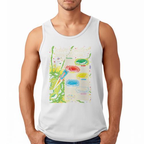 Superman Kryptonite Handbook Premium Tri-Blend Men Tank Top - Bookorys