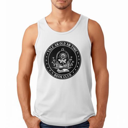 Tale As Old As Time Book Club Rose Men Tank Top - Bookorys