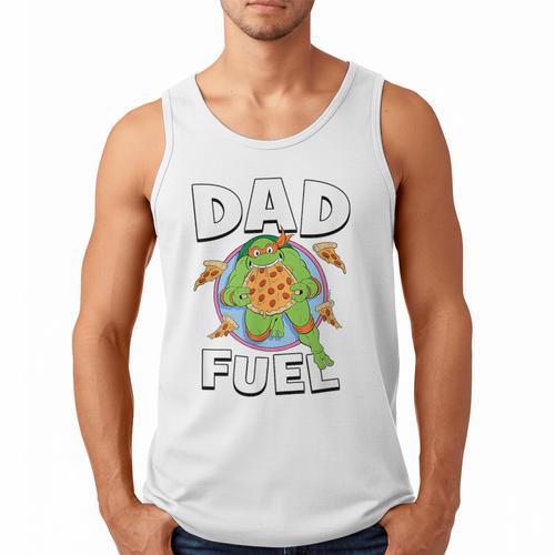 TMNT Michelangelo Dad Fuel Men Tank Top - Father's Day Fun