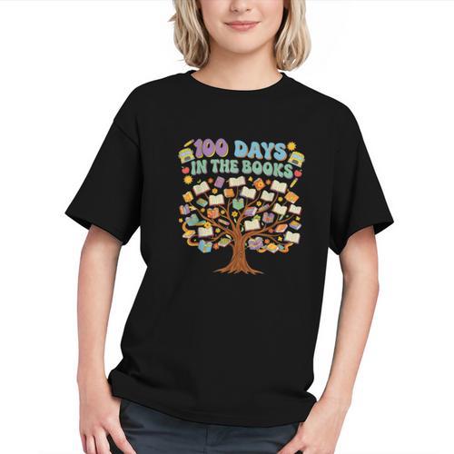 100 Days Of School 100 Days In The Books English Teacher Graphic Youth - Bookorys