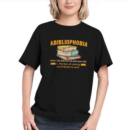Abibliophobia Perfect For Young Book Lover Bookworm Reader Graphic Youth - Bookorys DE