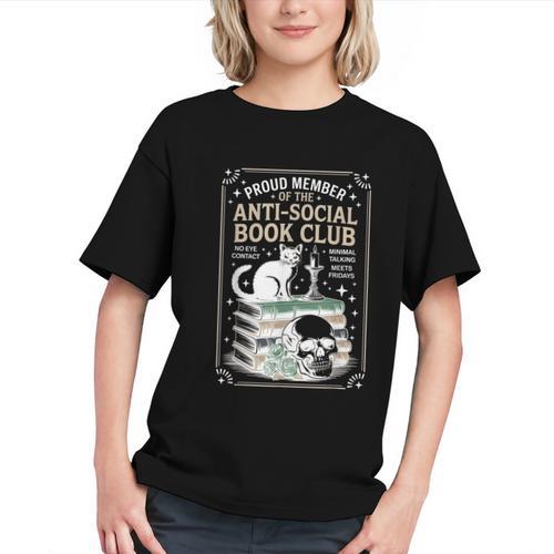 Anti-Social Book-Club Cat Graphic Graphic Youth - Bookorys AU