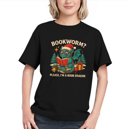 Book Dragon Christmas Reading For Fantasy Lovers Graphic Youth - Bookorys