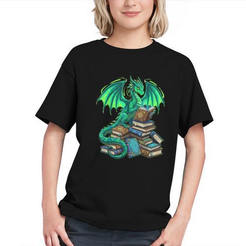 Book Dragon Reading Fantasy Graphic Youth - Bookorys