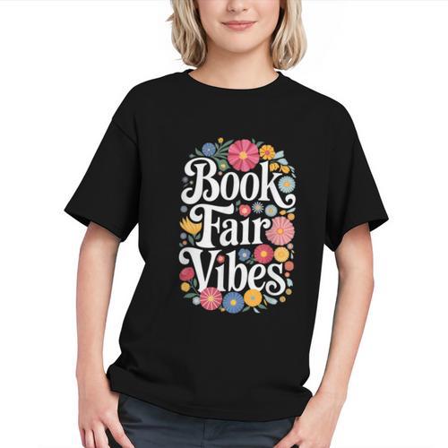 Book Fair Vibes Groovy 70s Retro School Librarian Graphic Youth - Bookorys