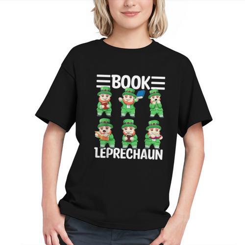 Book Leprechaun St Patrick's Day Library Librarian Reading Graphic Youth - Bookorys AU