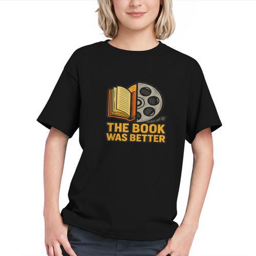 Book Love Scene The Book Was Better Bookworm Vibes Graphic Youth - Bookorys DE