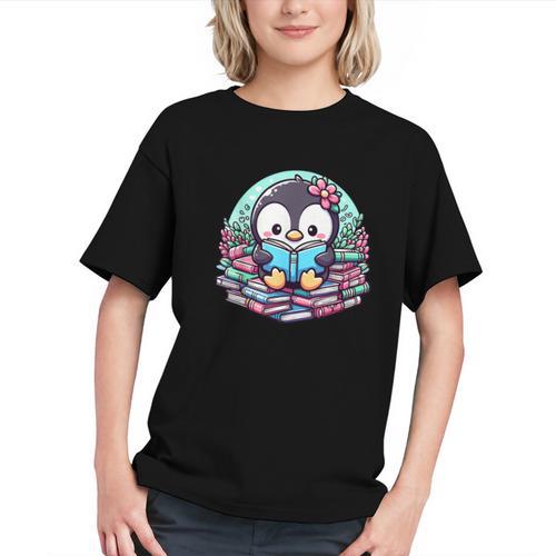 Bookish Penguin Heart A Readers Love Penguins Graphic Youth - Bookorys