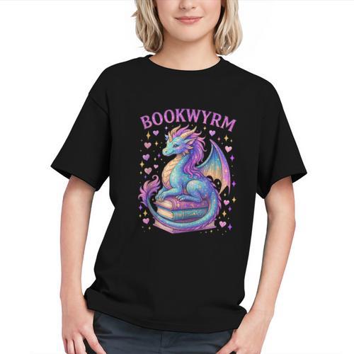Bookwyrm Just a Girl Who Loves Dragons Books Dragon Reader Graphic Youth - Bookorys DE