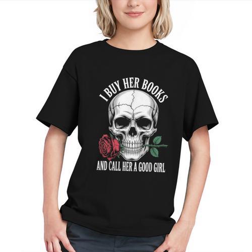 I Buy Her Books And Call Her A Good Girl Book Lover Graphic Youth - Bookorys