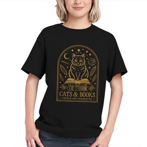 Cats And Books Because People Are Overrated Graphic Youth - Bookorys AU