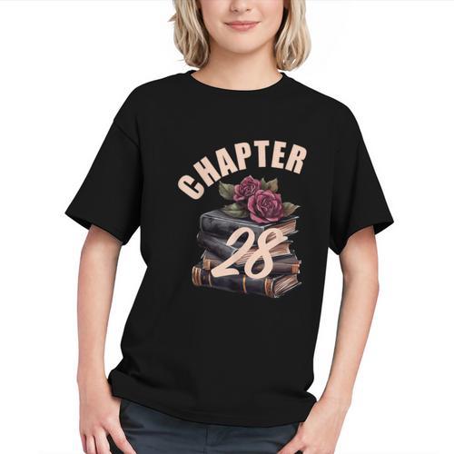 Chapter 28 28th Birthday Women Book Lovers Its My Birthday Graphic Youth - Bookorys