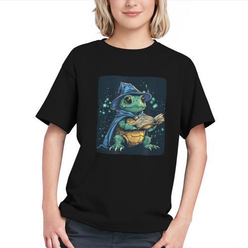Cool Magical Book With Wizard Turtle For Adults And Kids Graphic Youth - Bookorys CA